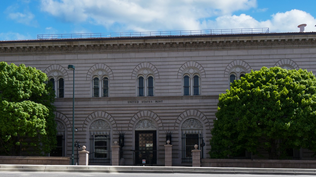 U.S. Mint building in Denver